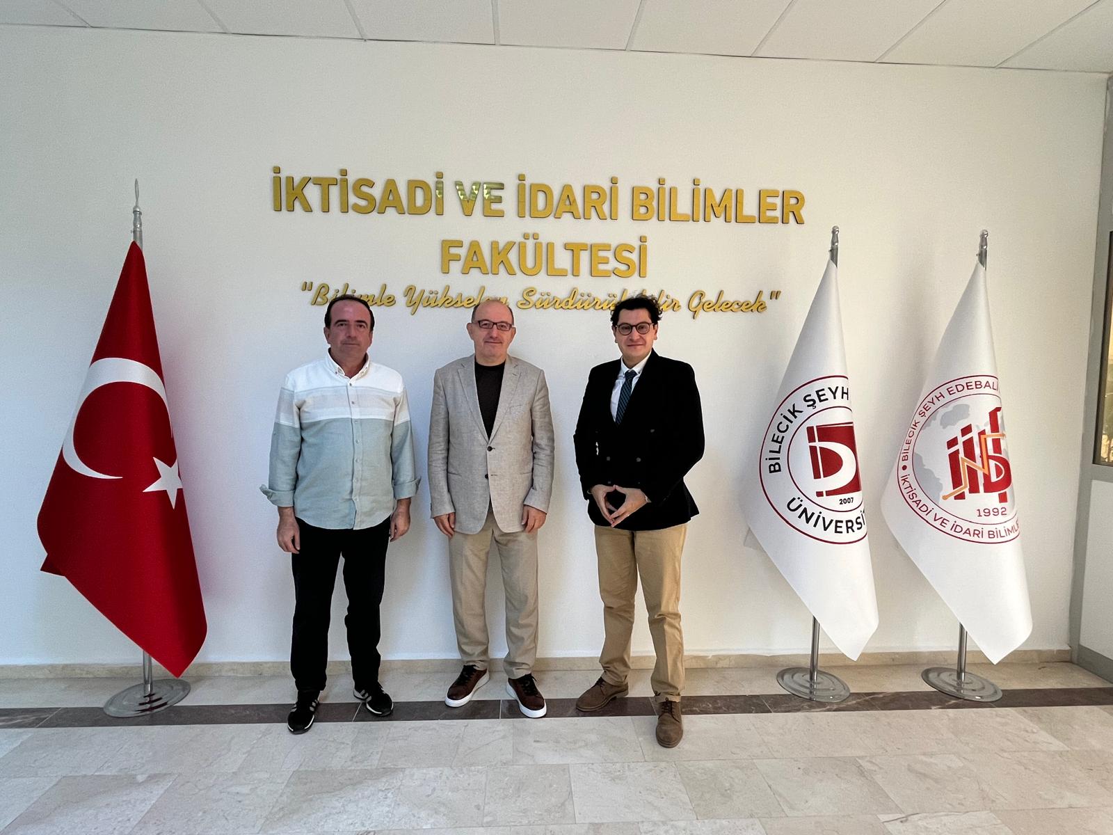 Yüksekokul Müdürümüzden İİBF Dekanına Ziyaret